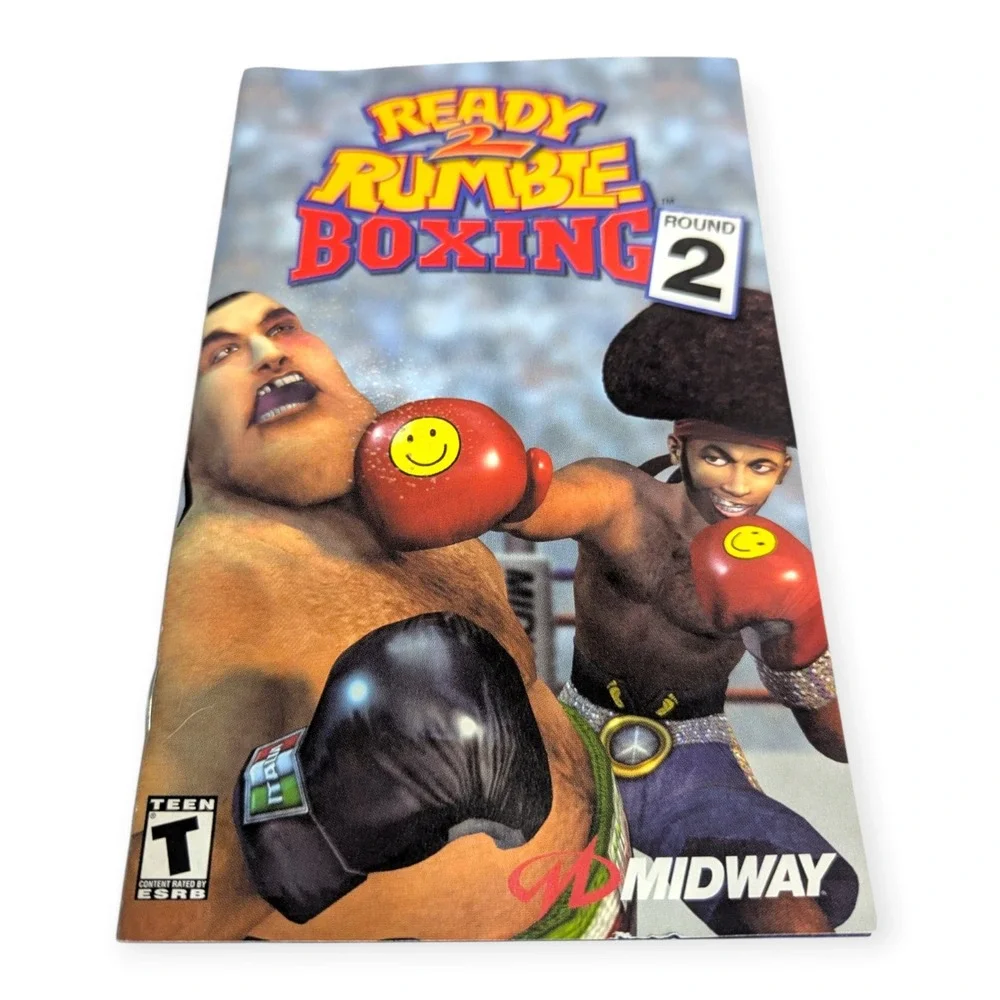 Midway Ready 2 Rumble Boxing Round 2 Sony PlayStation 2 PS2 CIB Complete